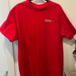 Concepts Red Short Sleeve Men's Tee